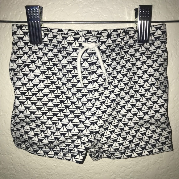 Janie and Jack Other - Janie and Jack Sailboats Swimsuit Shorts BNWT